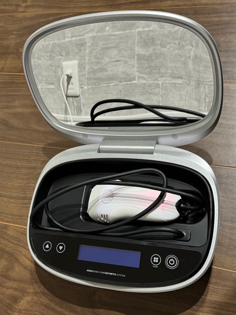 ❷ 美品 ver.8.0 ケノン 眉毛脱毛器付き 脱毛器 美顔器 パールホワイト