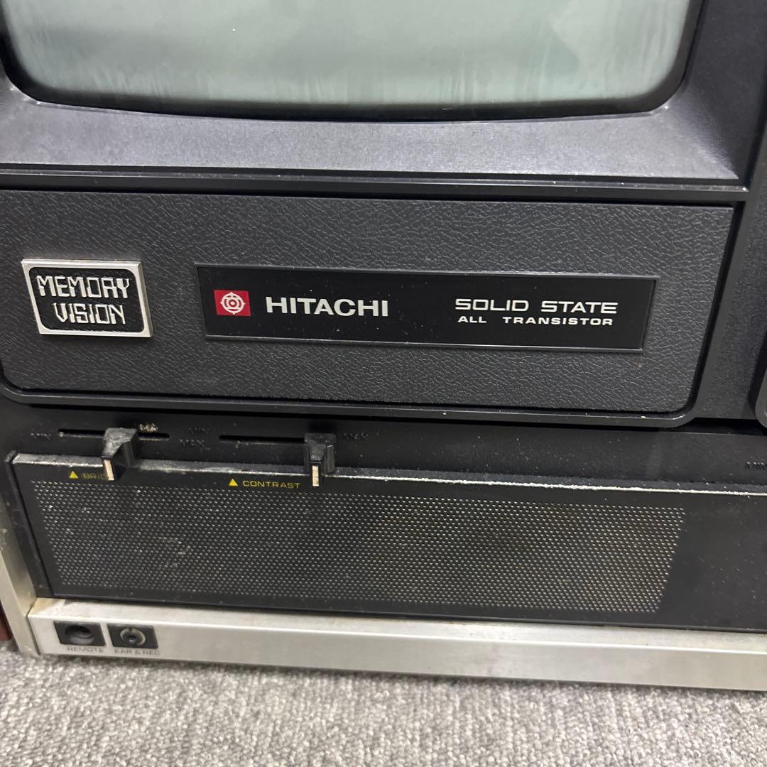 HITACHI MEMORY VISION ブラウン管テレビ　ジャンク品
