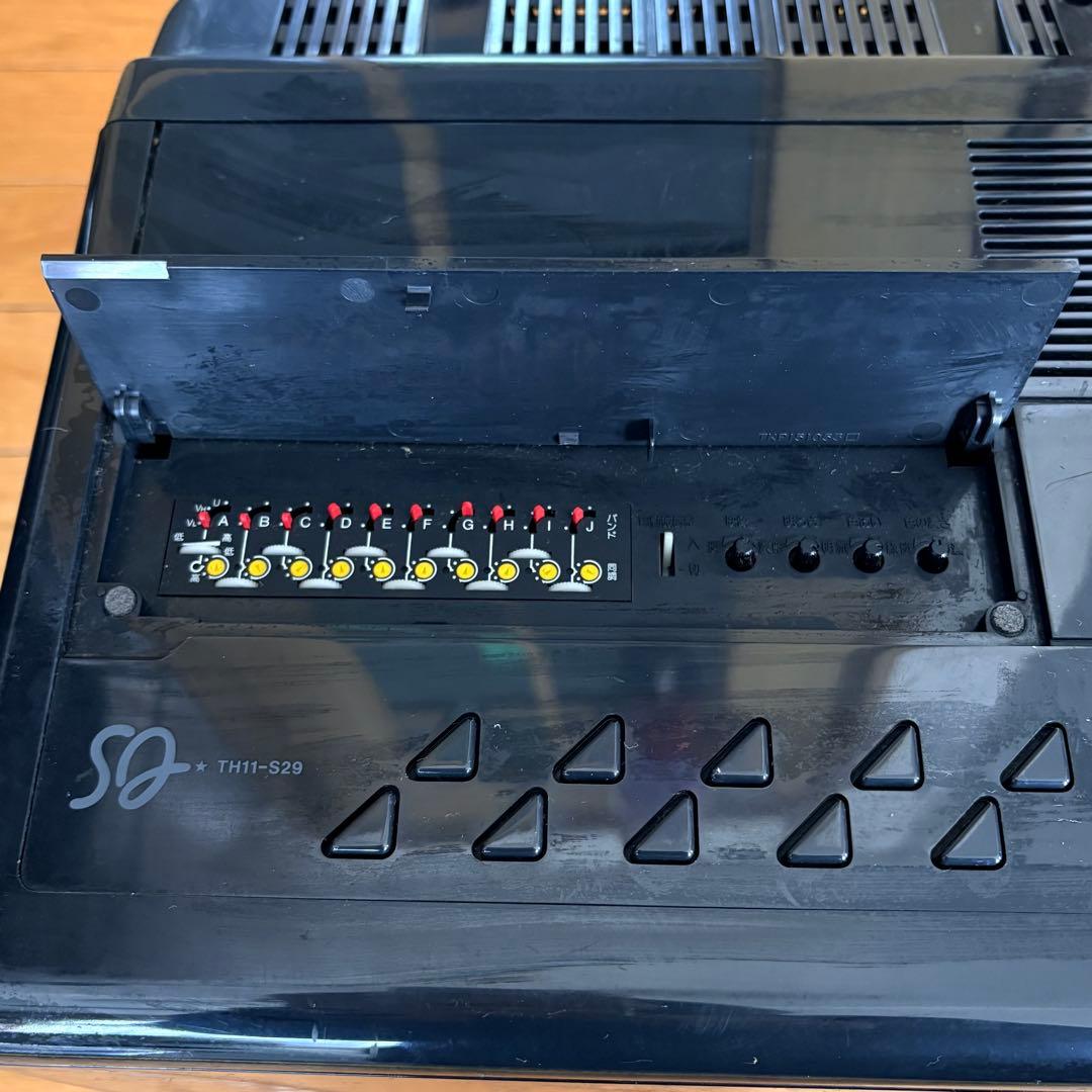 National レトロ　ブラウン管テレビ　TH11-S29 85年製　当時物