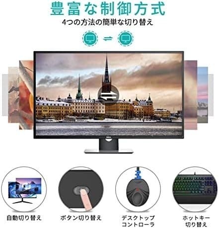 DisplayPort DP 切替器 4 ポート MT-VIKI