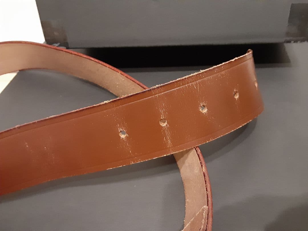 1960年代OLD BROWN GARRISON BELTギャリソンベルト