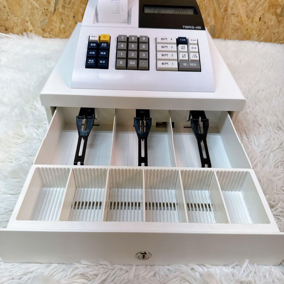 テンポスレジスター TBRS-4B 簡単 小型 喫茶店 美容室 店舗