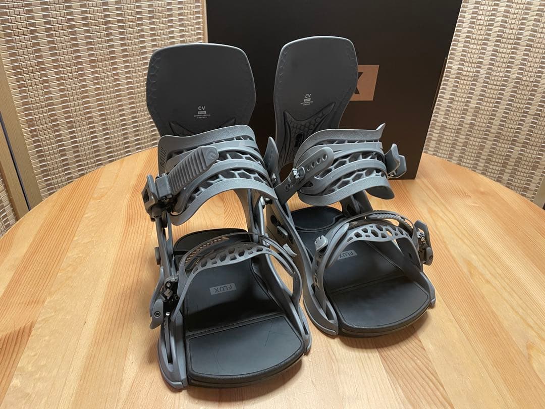 FLUX CV スノーボードビンディング グレー　M
