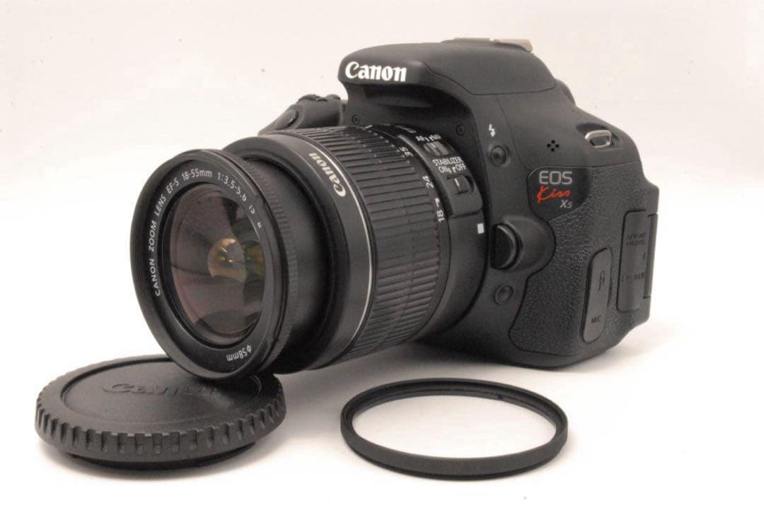 ✨美品✨Canon kiss X5 スマホ転送 回転式モニター 動画も撮れる