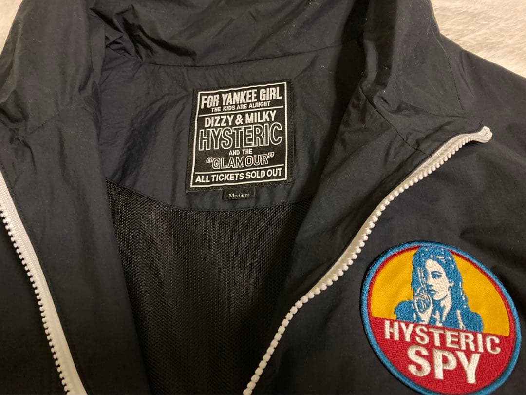 HYSTERICGLAMOUR SPY ジャケット ブラック