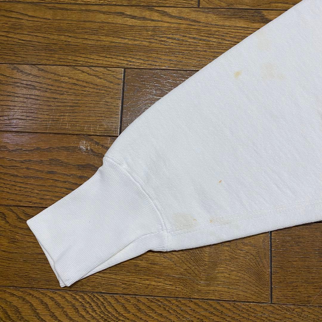 80s Champion Michigan State 白スウェット XL