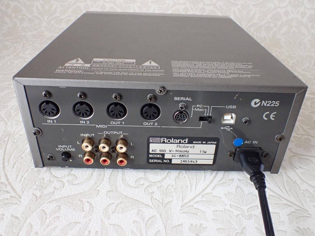 完動品 Roland sound canvas SC-8850 音源モジュール