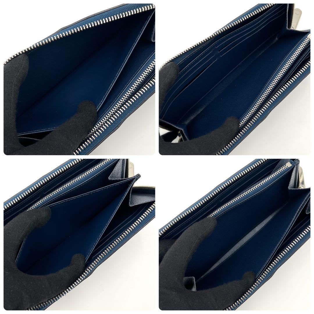 【新型】ルイヴィトン エピ ジッピーウォレット 長財布 アンディゴブルー
