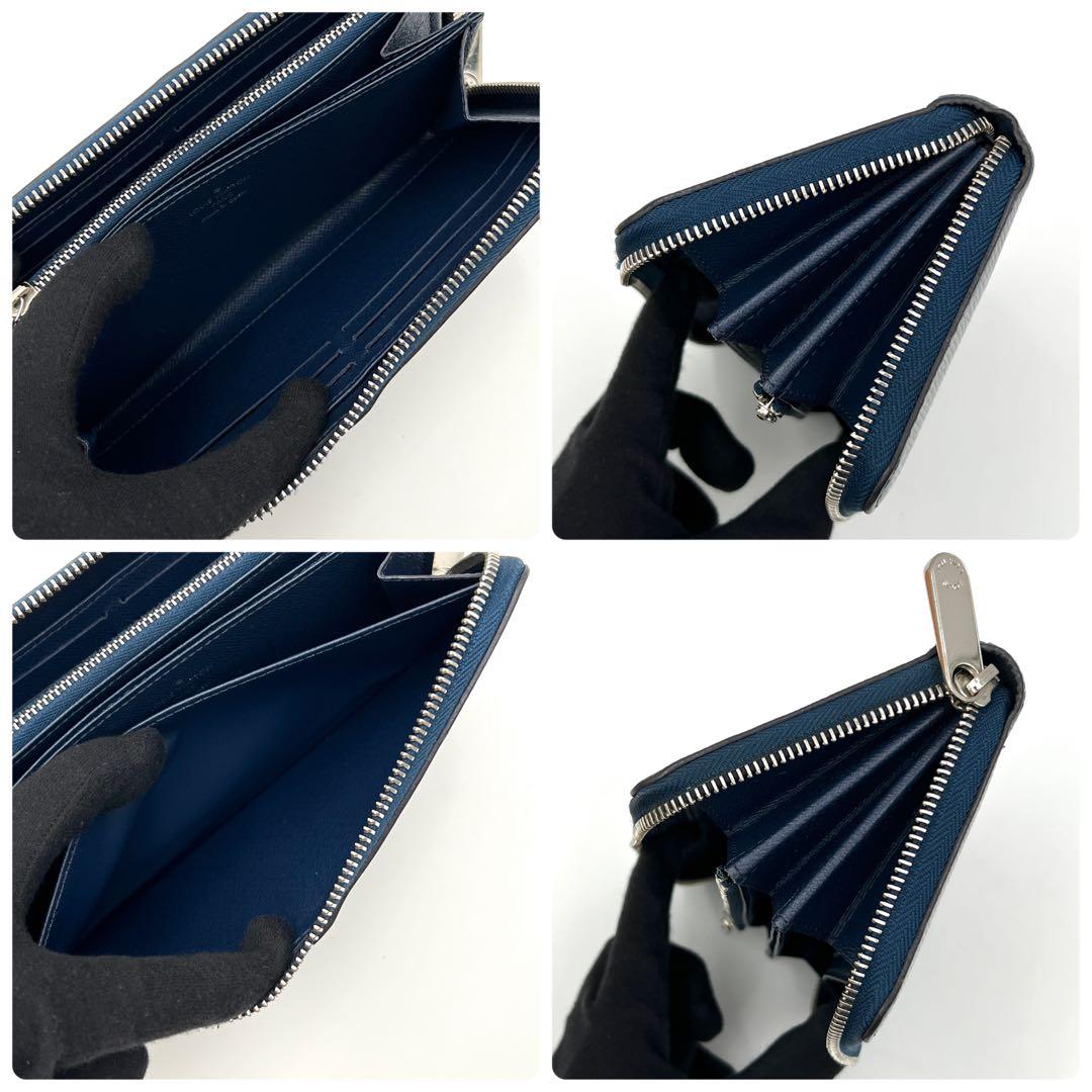 【新型】ルイヴィトン エピ ジッピーウォレット 長財布 アンディゴブルー