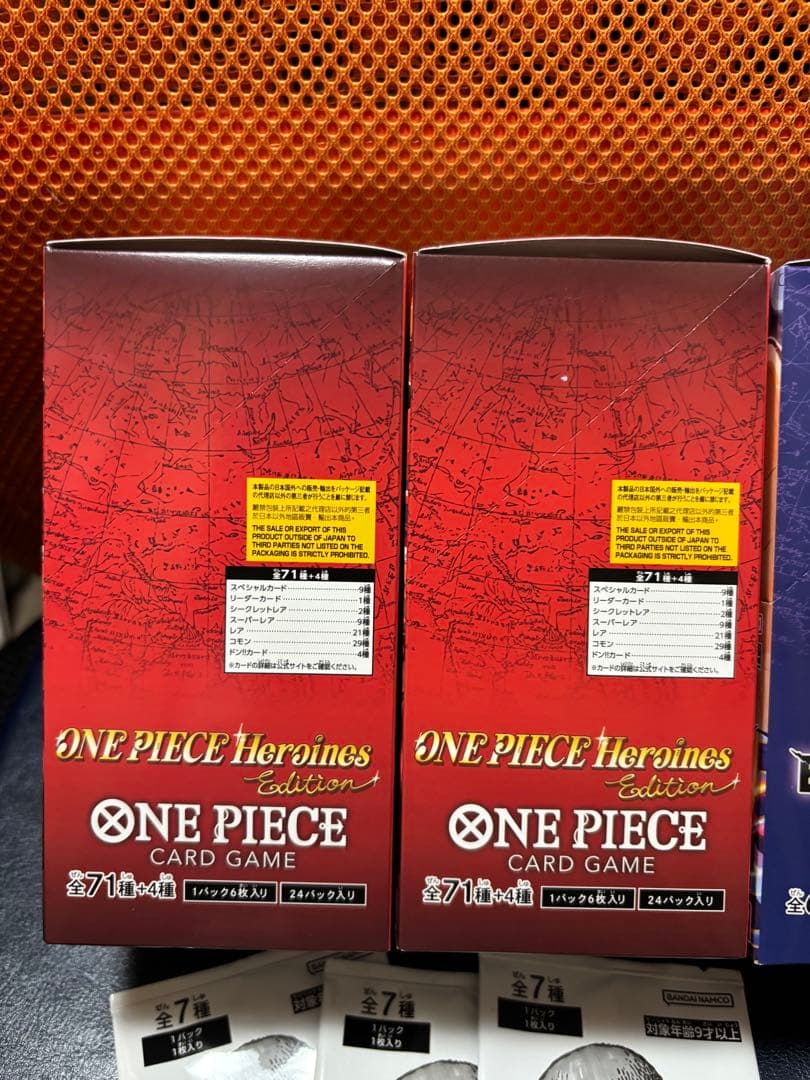 ワンピースカード　ヒロインズエディション、エッグヘッド 3BOX テープ付き