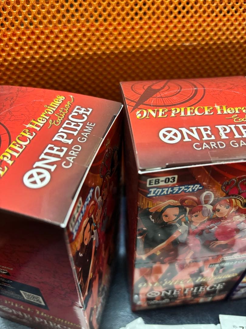 ワンピースカード　ヒロインズエディション、エッグヘッド 3BOX テープ付き