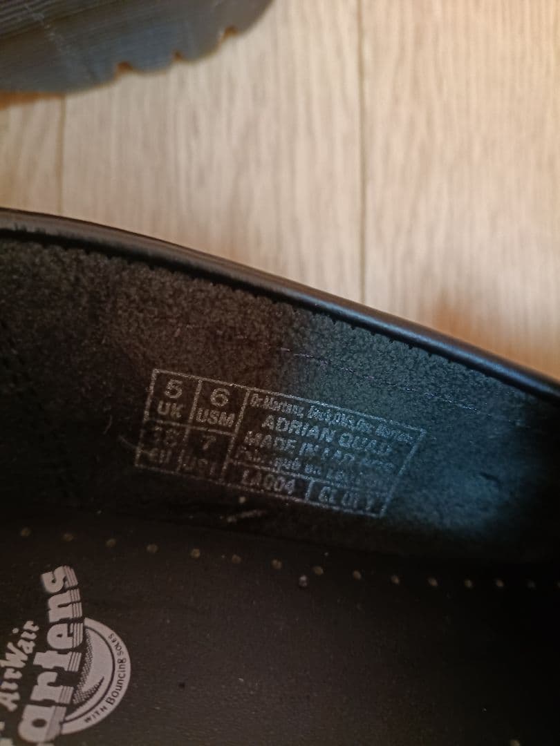 Dr. Martens 厚底 ローファーブラック UK5 ドクターマーチン