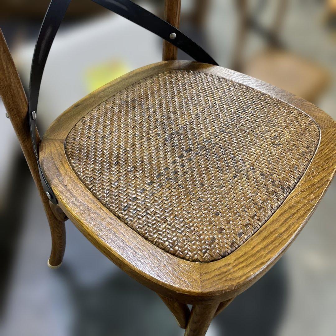 【CRUSH GATE】◆クロスバックチェア◇ Knot antiques◆1