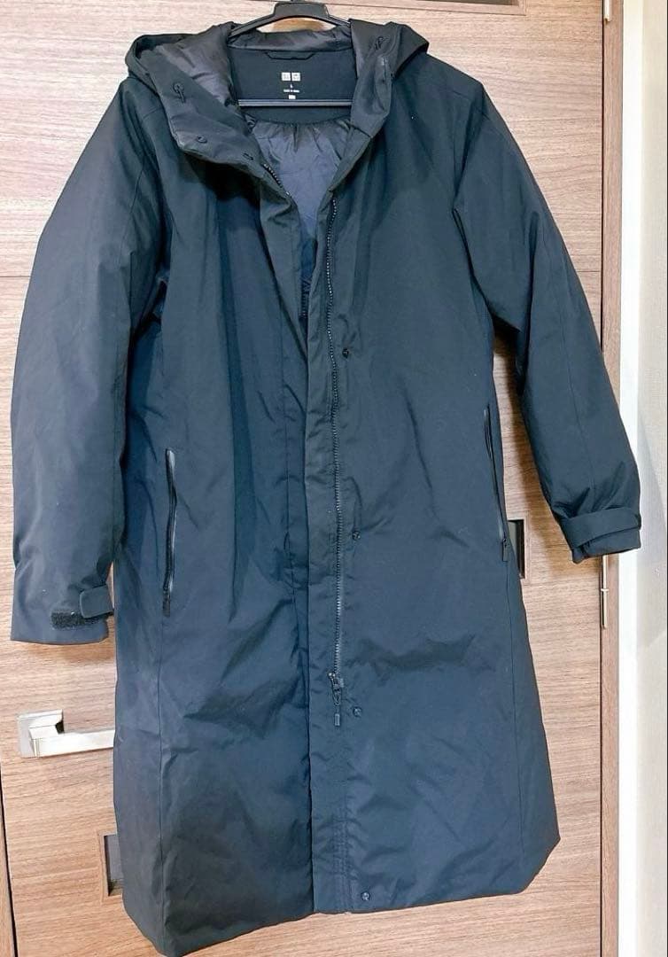 UNIQLO ウルトラウォームハイブリッドダウンロングコート　L 美品