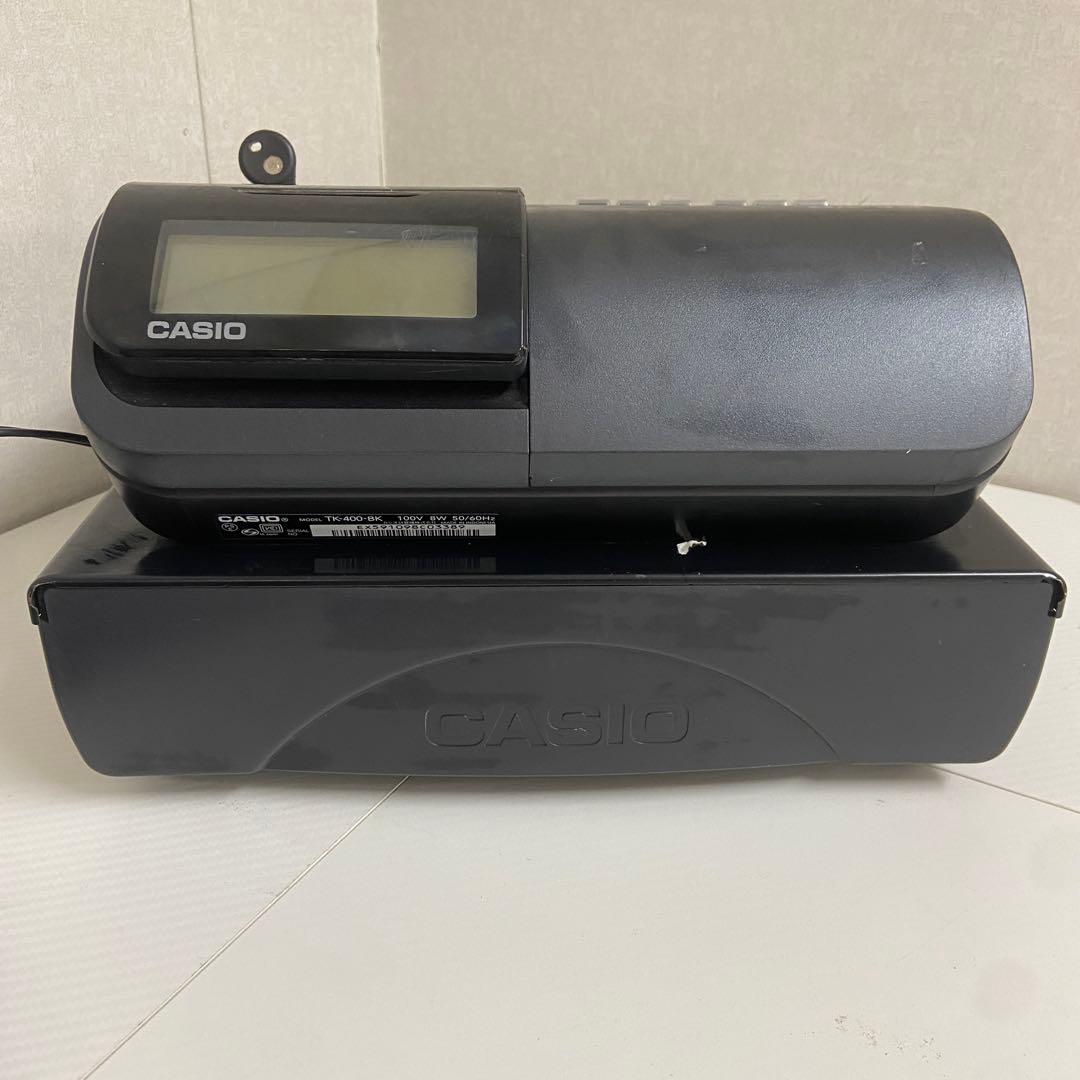 CASIO カシオ⭐️電子レジスターTK-400 【3554】