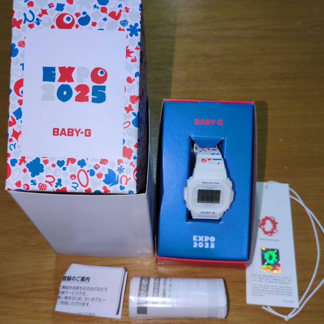 ミャクミャクデザイン　BABY-G 腕時計 万博　EXPO 2025