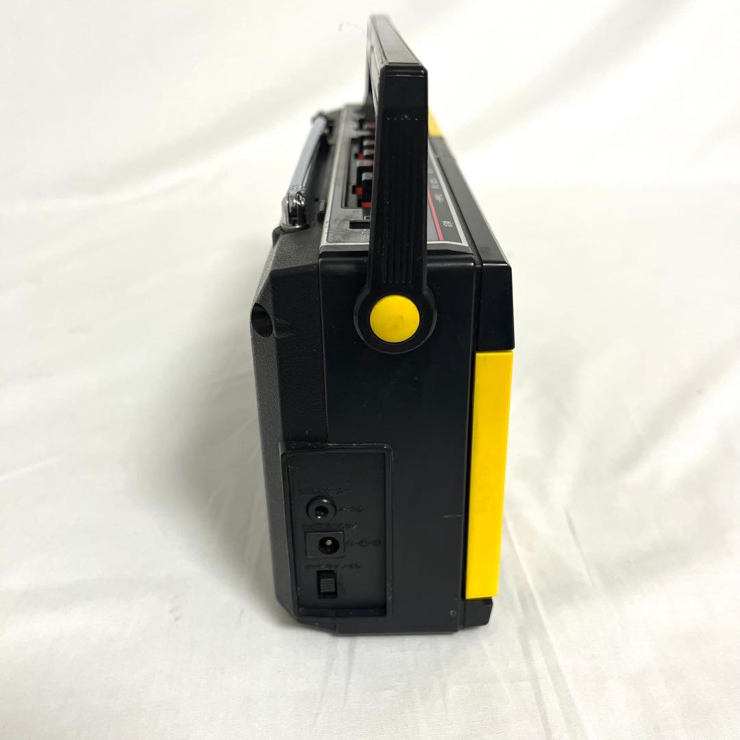 【希少】SANYO サンヨー ラジカセ MR-A7TV イエロー