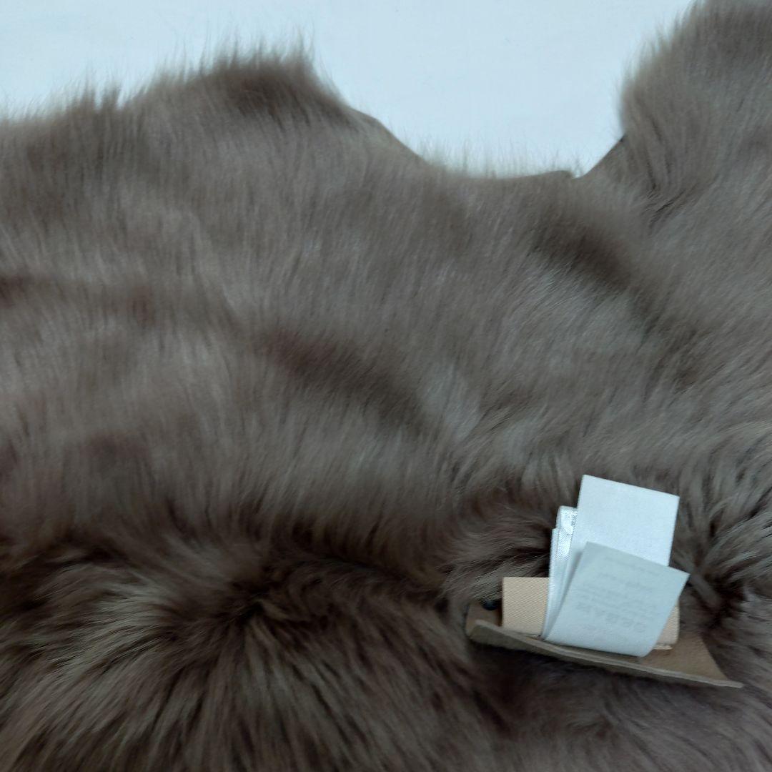 KARL DONOGHUE・羊皮・ムートン・ケープ・ネックウオーマー・膝かけ