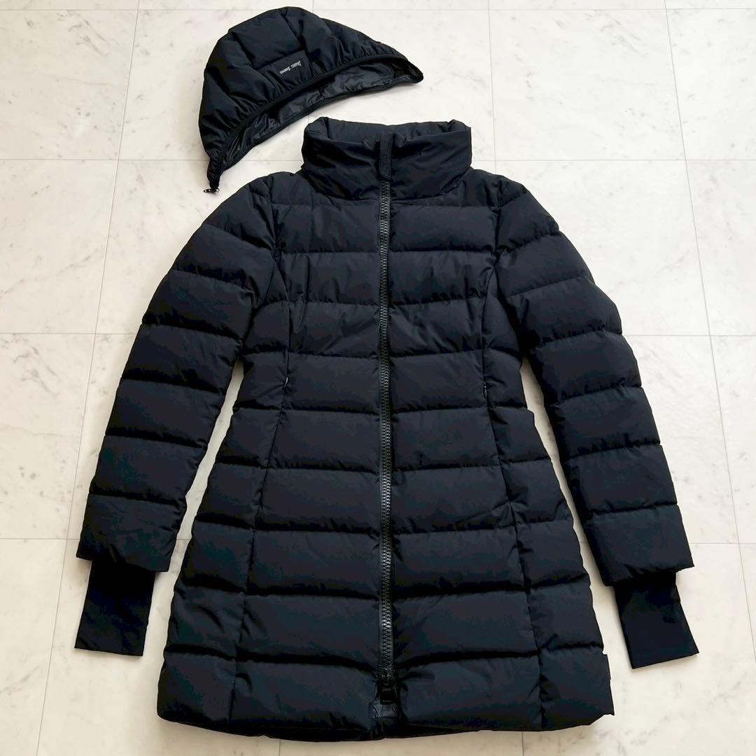 HERNO Laminar GORE-TEX ダウンコート ミドル丈 ブラック