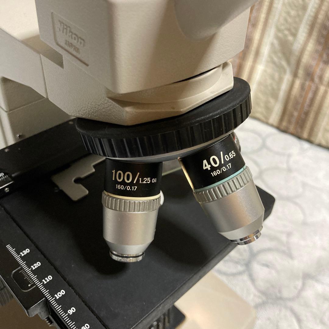 Nikon ニコン　単眼正立明視野顕微鏡　ハードケース+使用説明書付き