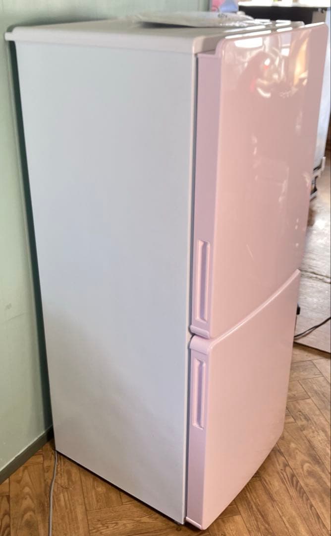 【美品】高性能パステルピンクインテリア冷蔵庫✨　ハイアール　一人暮らし