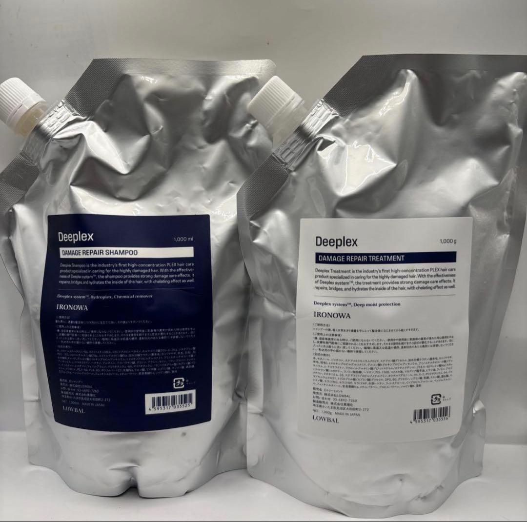 イロノワ ディープレックス シャンプー＆トリートメント 詰め替え用セット
