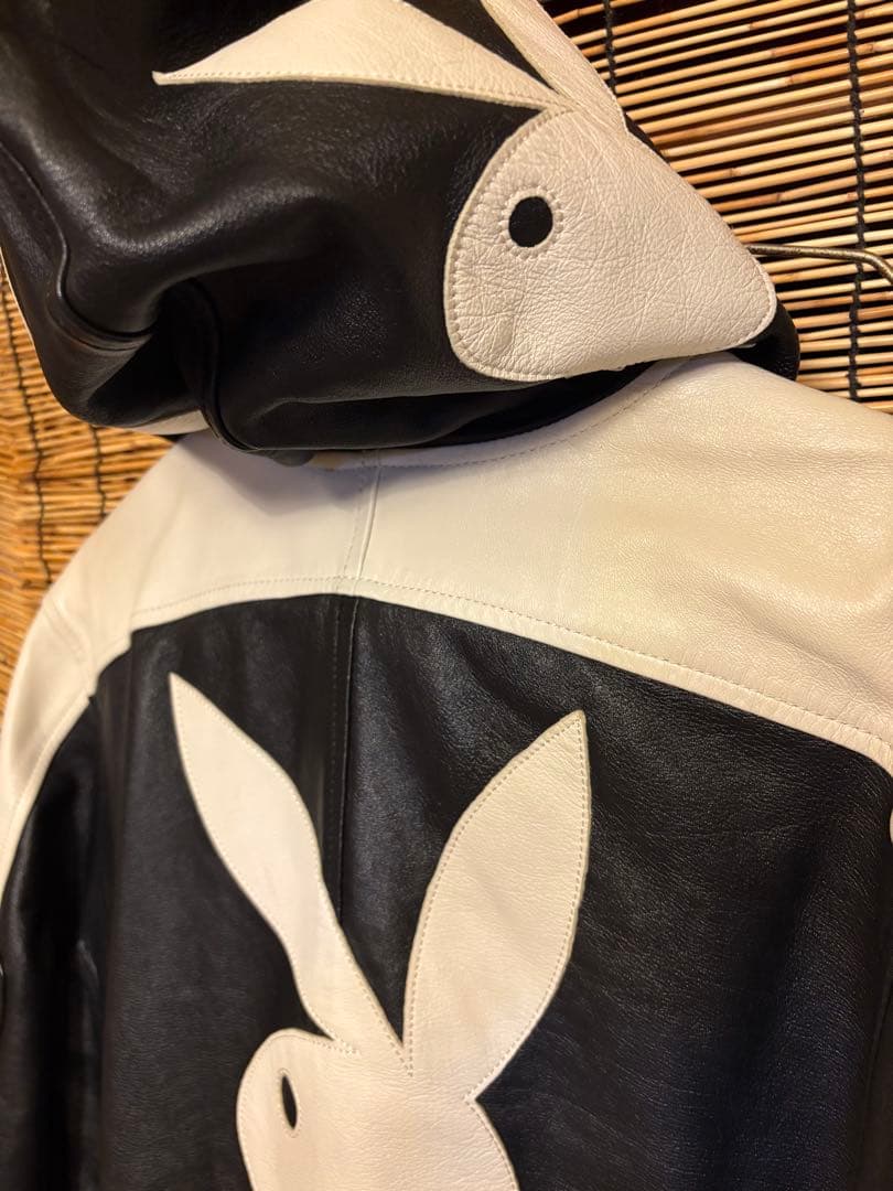 破格⭐︎ Supreme Playboyレザージャケット S 窪塚洋介着用