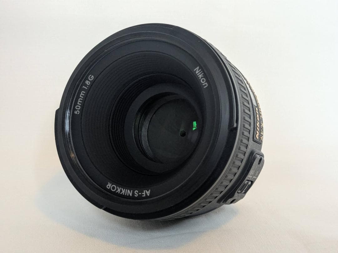 Nikon AF-S NIKKOR 50mm f/1.8G 純正フード付き