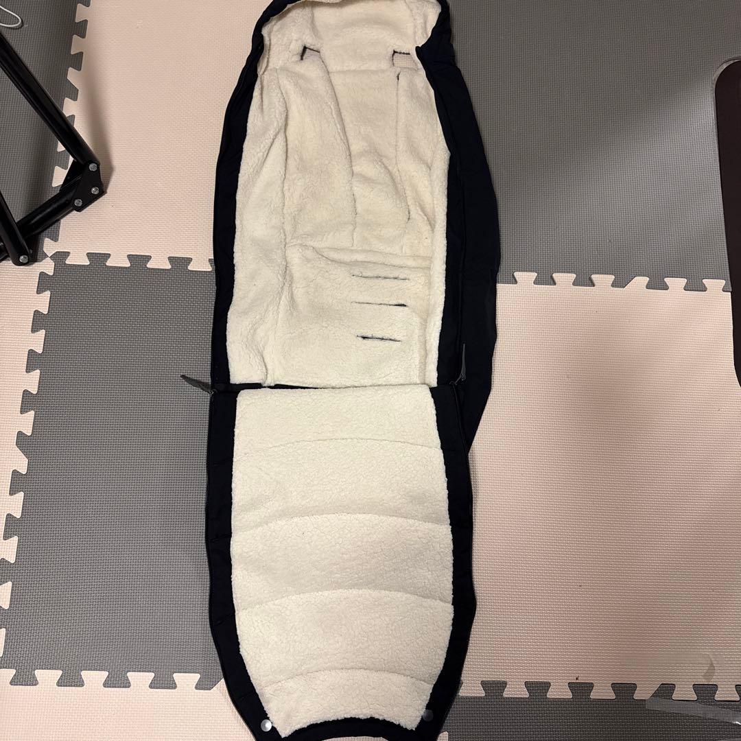 超美品！サイベックス プラチナム フットマフ セピアブラック【全シリーズ対応】