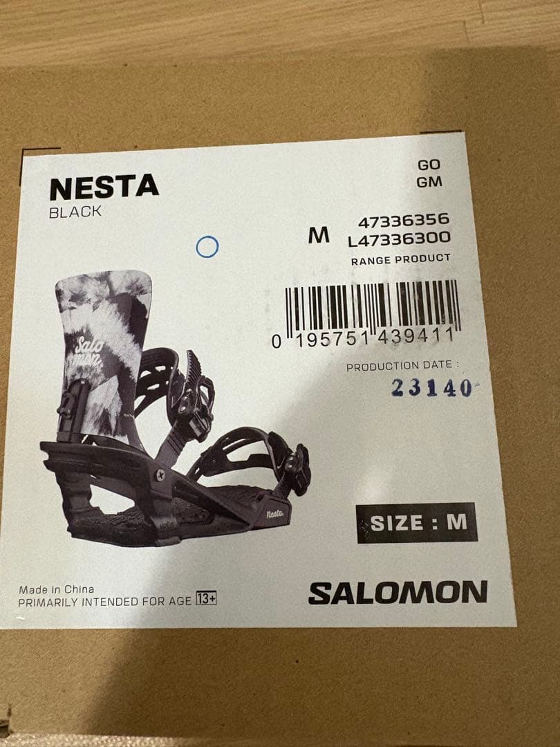 サロモン スノーボード ビンディング レディース ネスタ 23-24