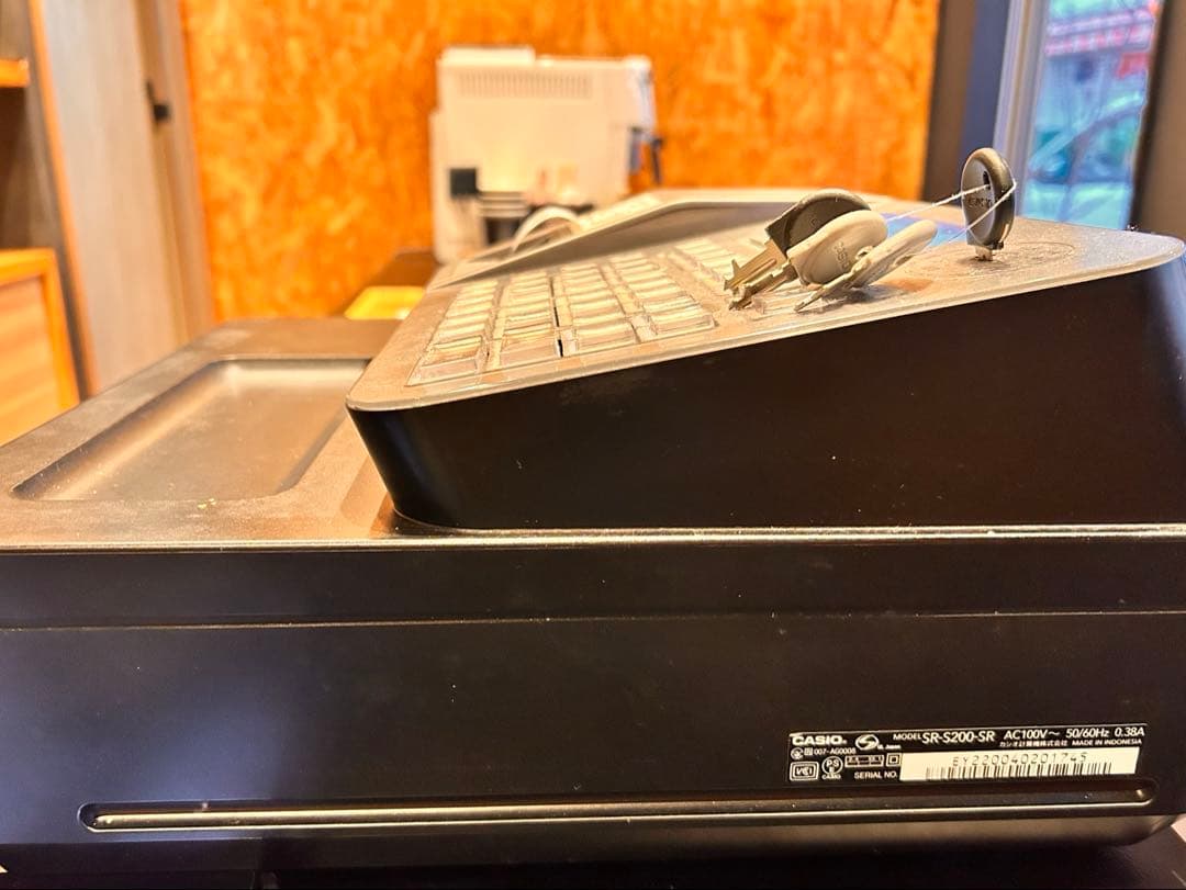 動作確認済み　CASIO　SR-S200 レジスター　Bluetooth接続可