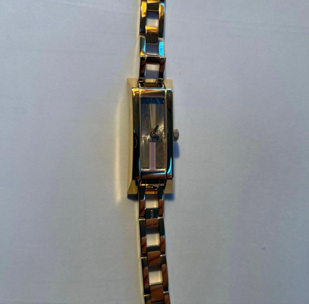 グッチGUCCI.110Gゴールド腕時計(新品電池稼働品)