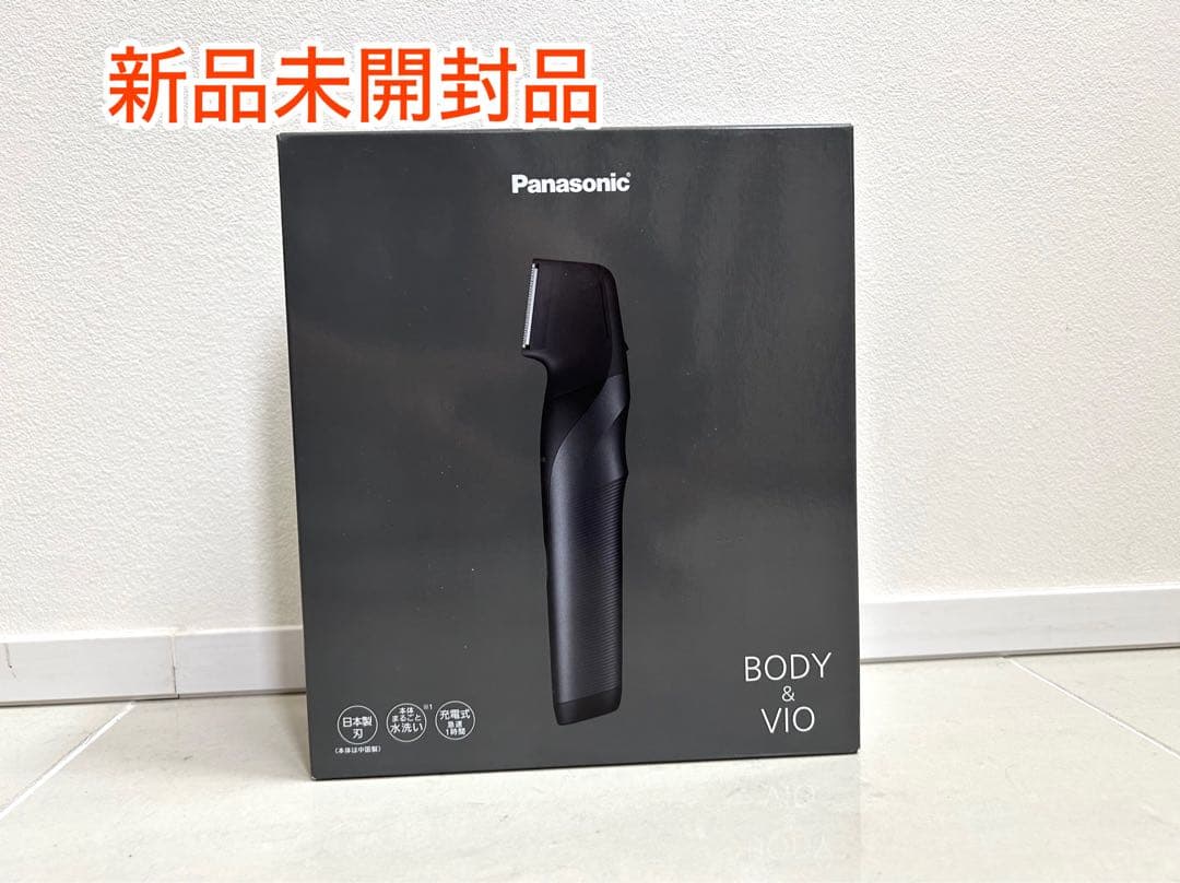 【新品】Panasonic BODY&VIO ER-GK82-K ボディトリマー