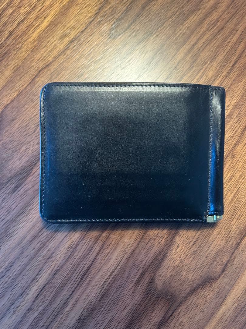 【極美品】GLEN グレンロイヤル マネークリップ レザー 小銭入れ付