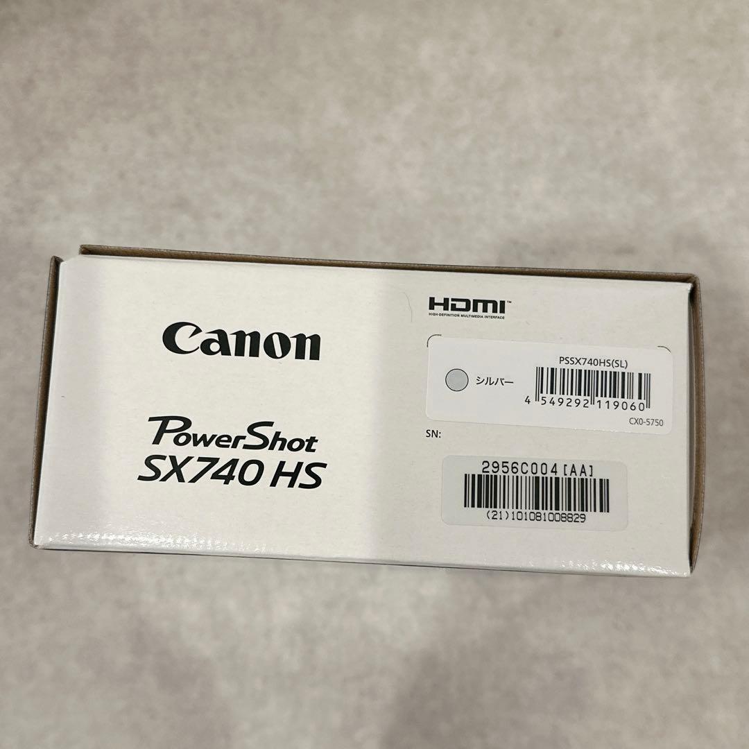【新品未開封】キヤノン デジタルカメラ PowerShot SX740 HS