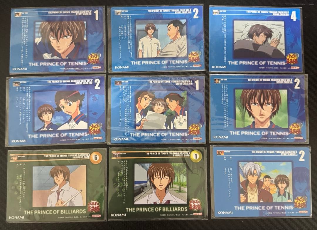 日*4様 テニスの王子様 トレーディングカード 9枚セット