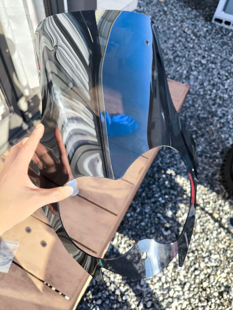 crf250Rally スクリーン スモーク・クリア シールドセット