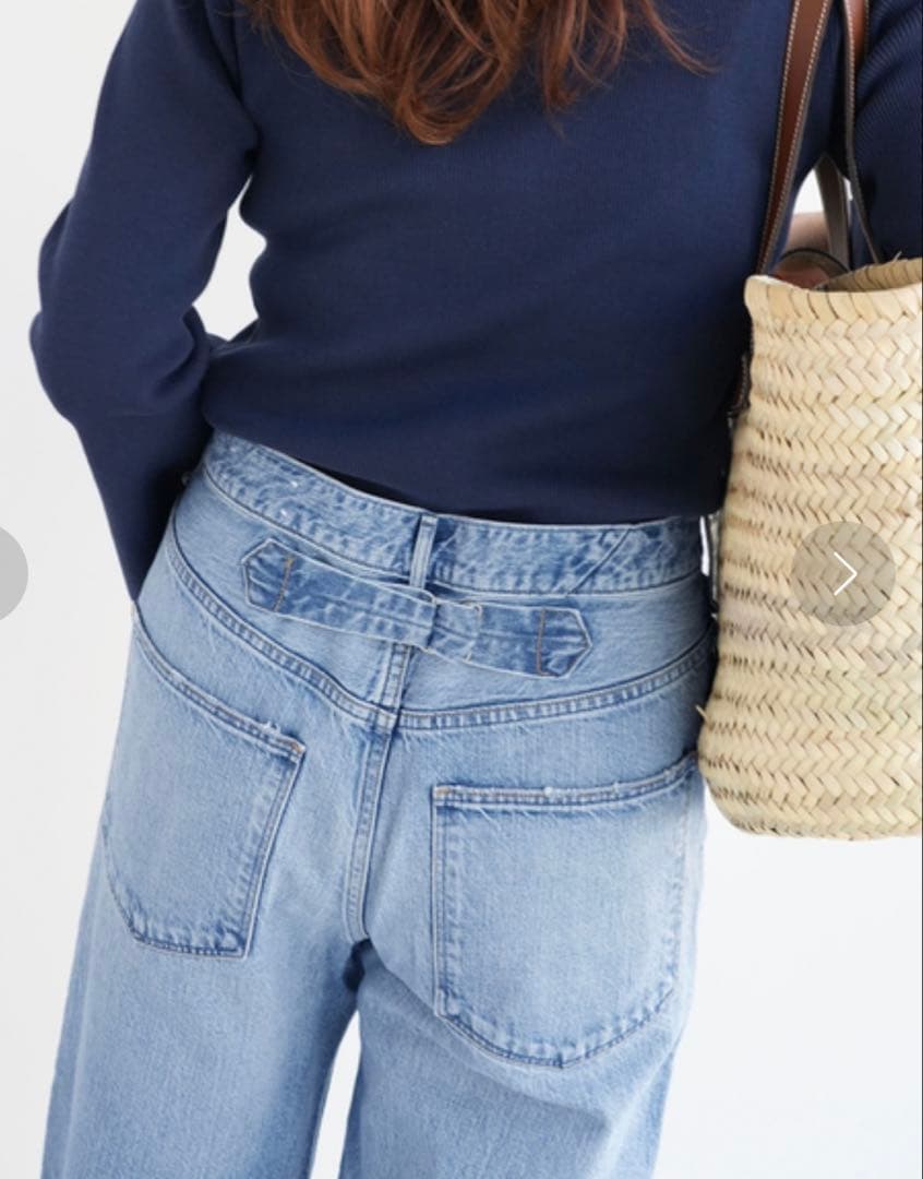 upper hights/IENA別注/THE ROGUE ワイドデニム/25