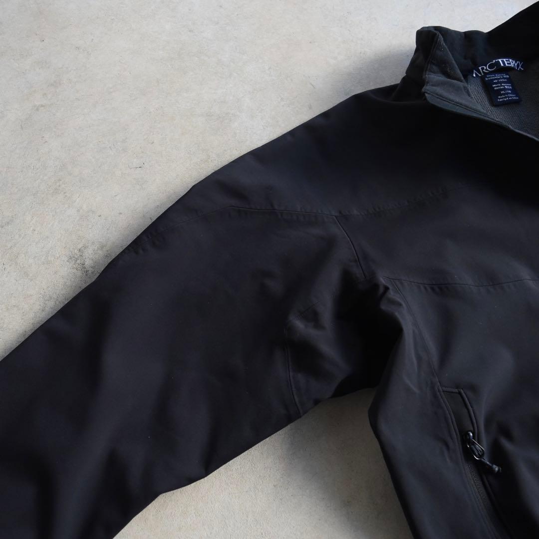 00s アークテリクス SOLANOソラノソフトシェルジャケット黒ブラックXL