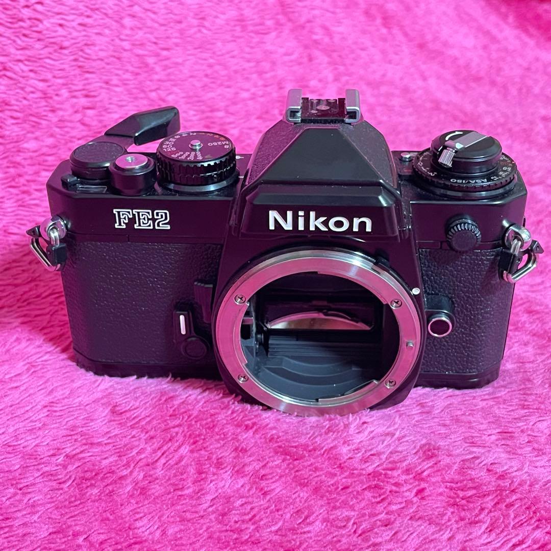 Nikon FE2 一眼レフカメラとレンズセット