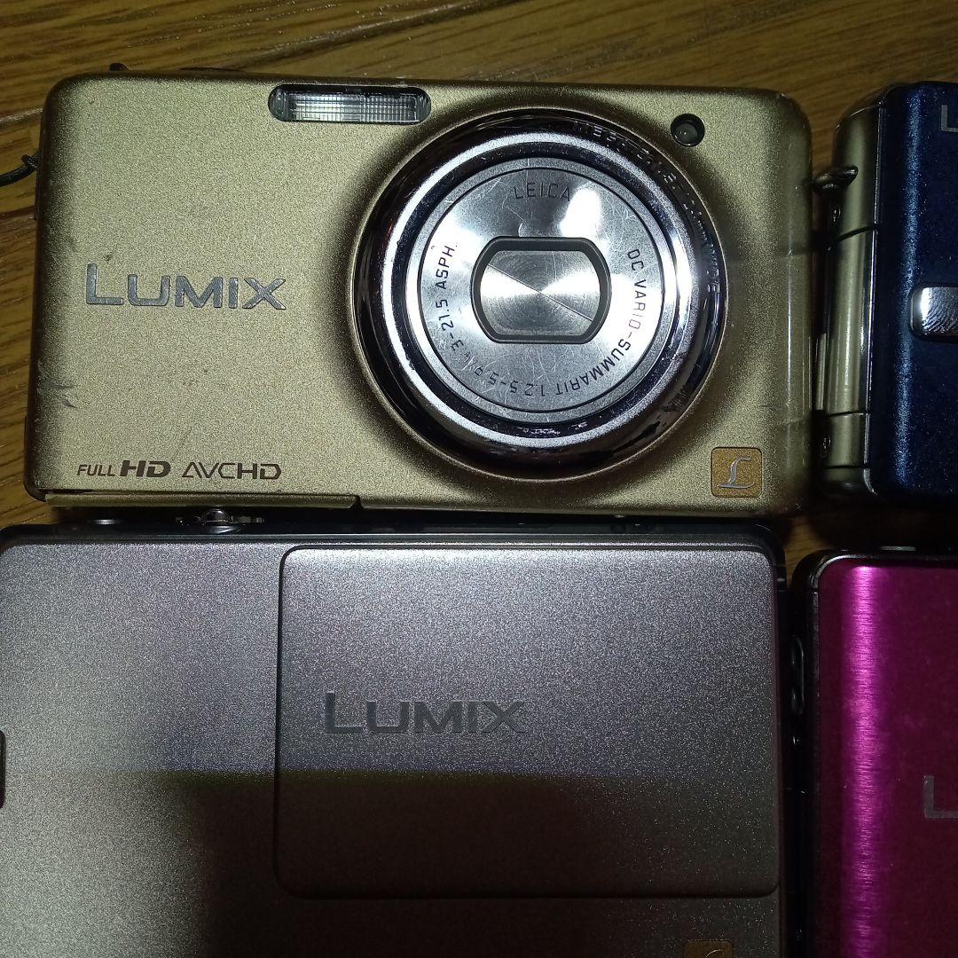 LUMIX コンパクトデジタルカメラ 4台セット