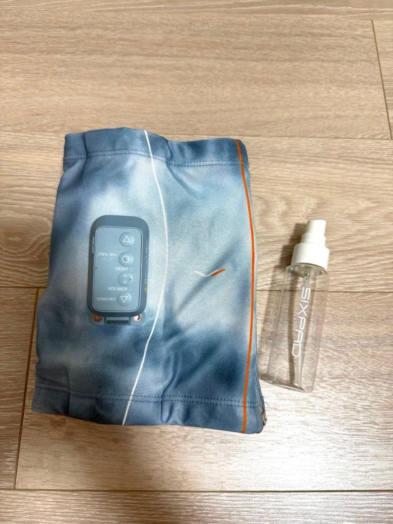 シックスパッド　コアベルト　青色　サイズS