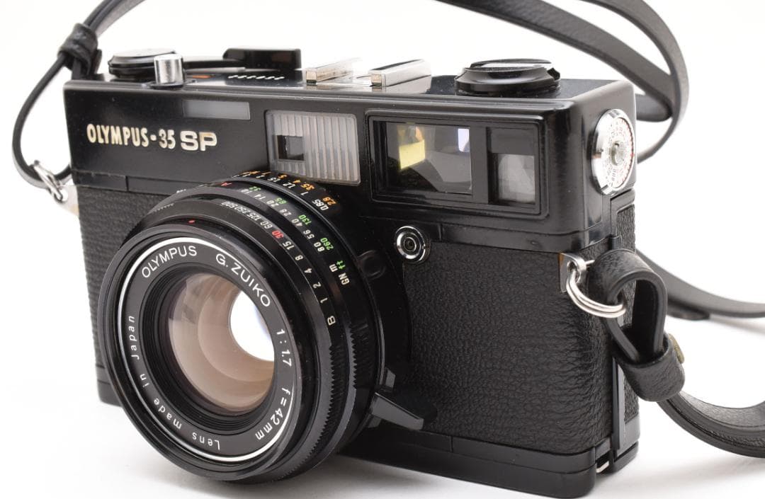 ☆完動品・希少☆ Olympus 35 SP レンジファインダー 黒 8100