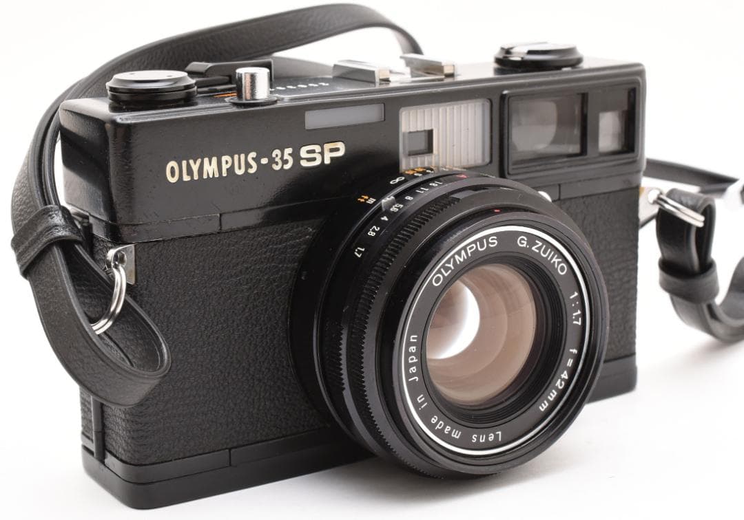 ☆完動品・希少☆ Olympus 35 SP レンジファインダー 黒 8100