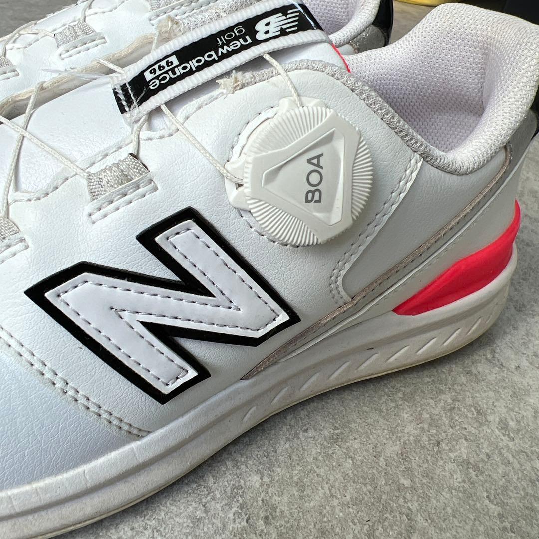 【極美品】New Balance 996 ゴルフシューズ 25cm ピンク