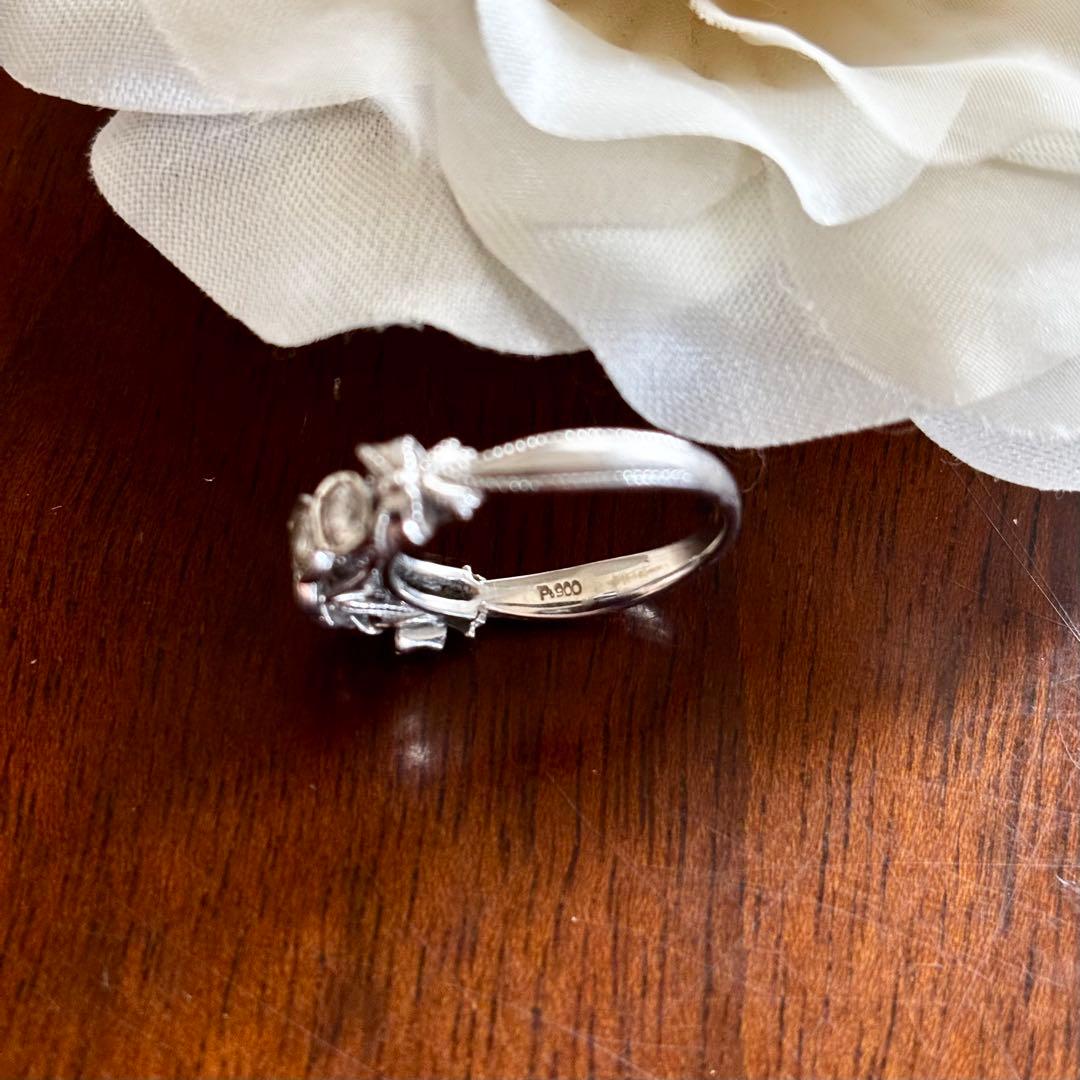 プラチナ ダイヤモンドリング