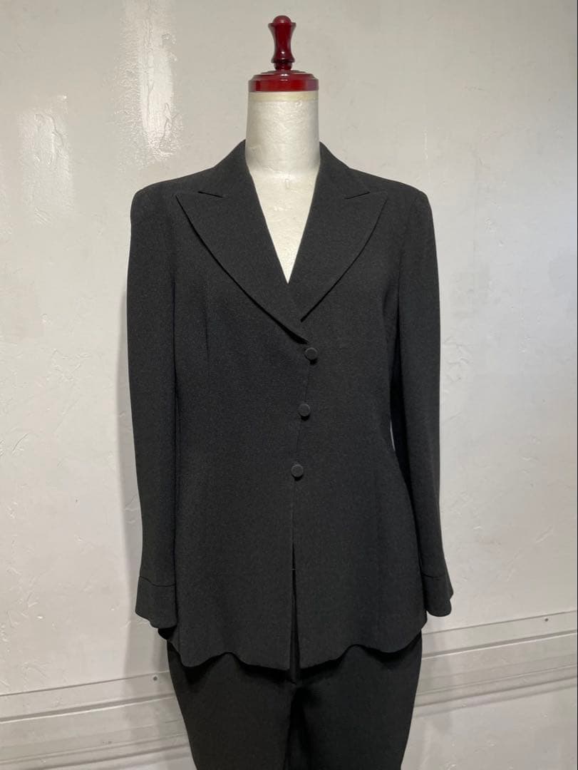 2001年製 ジョルジオアルマーニ 黒ラベル セットアップ スーツ 42