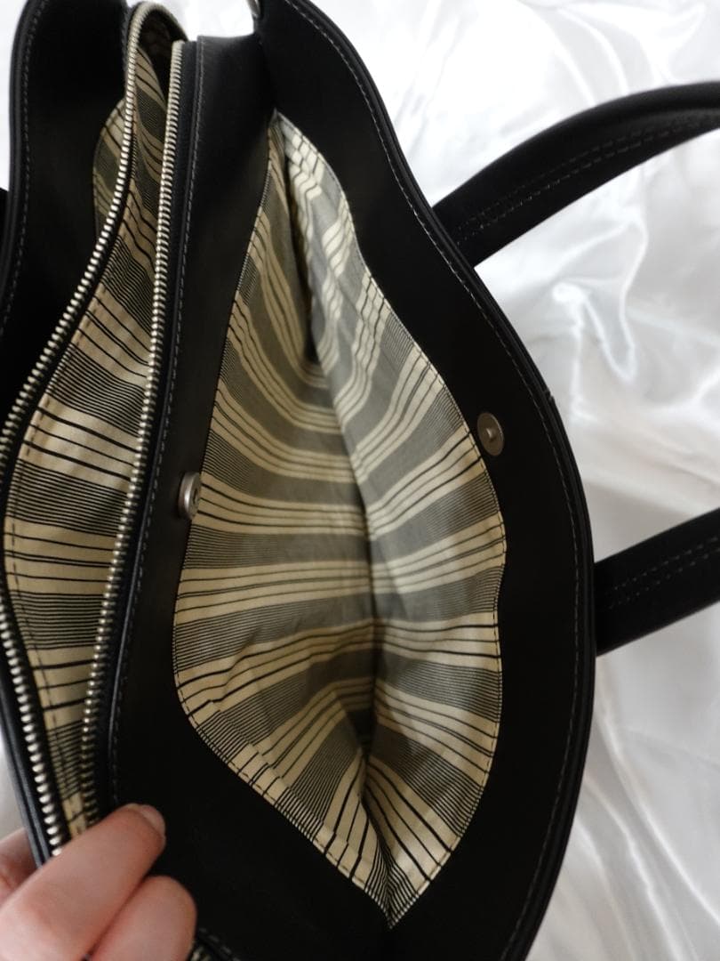 ポール・スミス（Paul Smith）　２wayビジネスバッグ 　ブラック　牛革