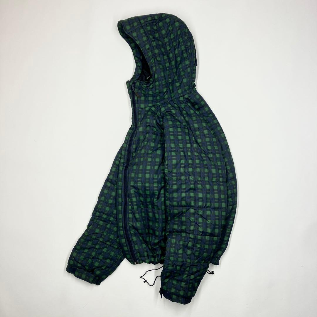 【希少】00s コロンビア パファージャケット ブラックウォッチ 短丈 テック