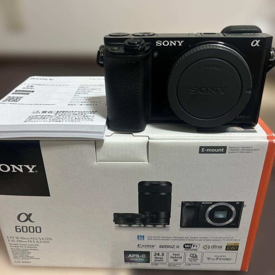 美品　SONY α6000 ボディILCE-6000 ブラック